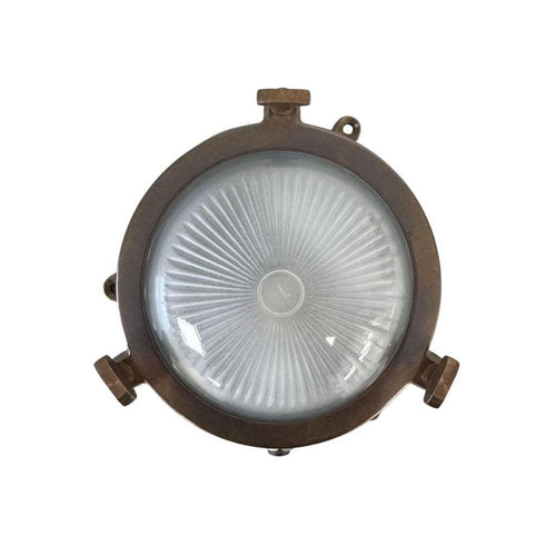 Navigator Mini Compass Bulkhead Outdoor Wall Light