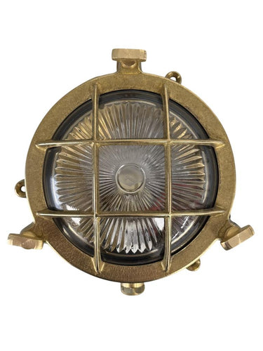 Navigator Mini Compass Guard Bulkhead Outdoor Wall Light
