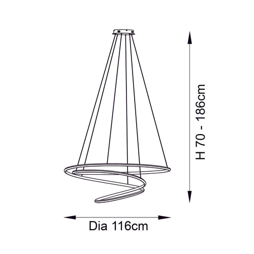 Northern Lights Grace Pendant Light