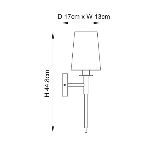 Northern Lights Longden Wall Light