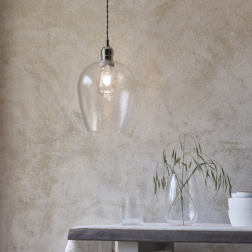 Northern Lights Olympia Hammered Pendant Light