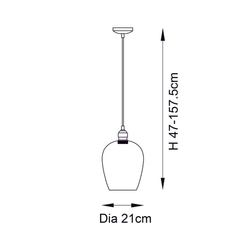 Northern Lights Olympia Pendant Light