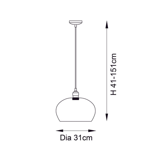 Northern Lights Olympia Pendant Light