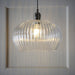 Northern Lights Olympia Ribbed Pendant Light
