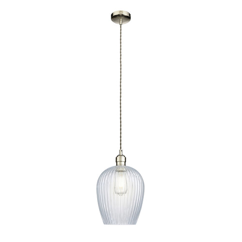 Northern Lights Olympia Ribbed Pendant Light