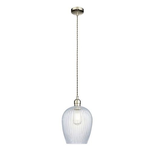 Northern Lights Olympia Ribbed Pendant Light