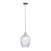 Northern Lights Olympia Ribbed Pendant Light