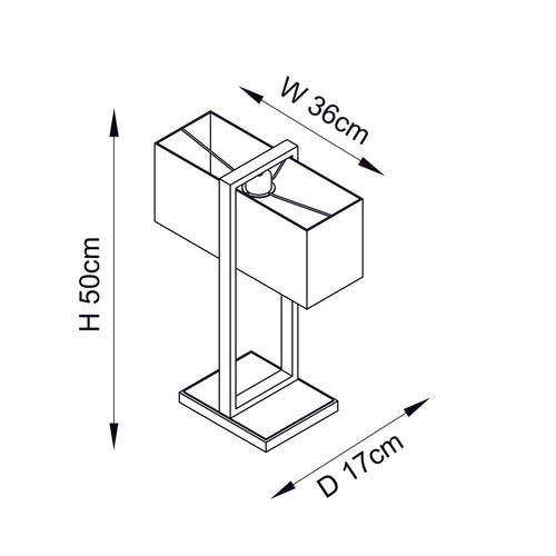 Northern Lights Studio Table Lamp