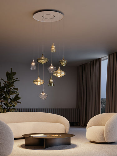 Lodes Round Cluster Light Canopy - Inspyer Lighting