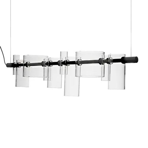 Oluce Dancing Glass Suspension Light