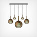 Penta Light Glo 5 Pendant Light Linear Cluster