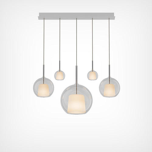 Penta Light Glo 5 Pendant Light Linear Cluster