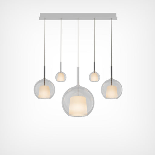 Penta Light Glo 5 Pendant Light Linear Cluster