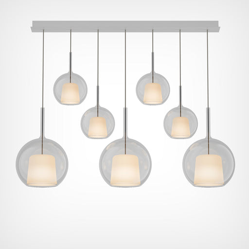 Penta Light Glo 7 Pendant Light Linear Cluster