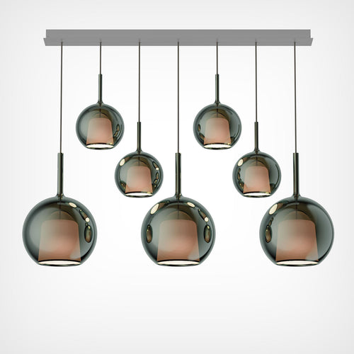 Penta Light Glo 7 Pendant Light Linear Cluster