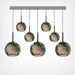 Penta Light Glo 7 Pendant Light Linear Cluster