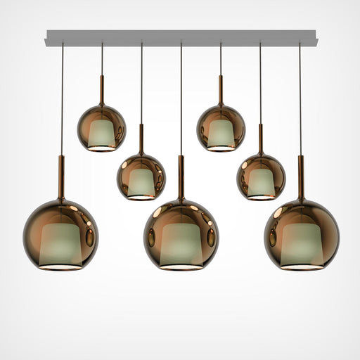Penta Light Glo 7 Pendant Light Linear Cluster