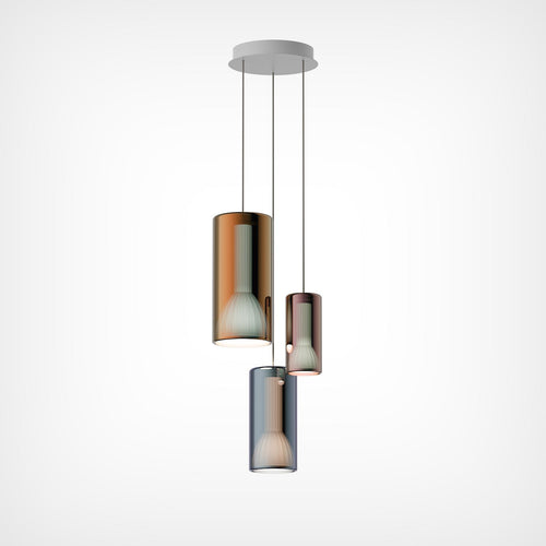 Penta Light Lit 3 Pendant Light Cluster