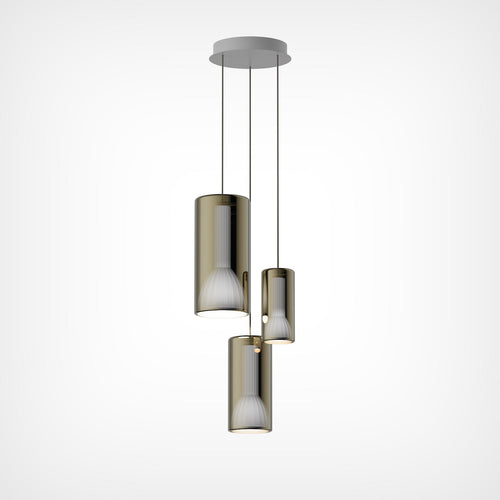 Penta Light Lit 3 Pendant Light Cluster