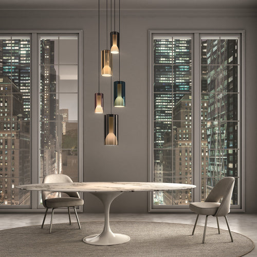 Penta Light Lit 5 Pendant Light Cluster