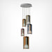Penta Light Lit 5 Pendant Light Cluster
