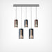 Penta Light Lit 5 Pendant Light Linear Cluster
