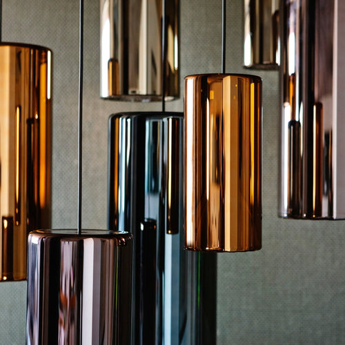 Penta Light Lit 7 Pendant Light Linear Cluster