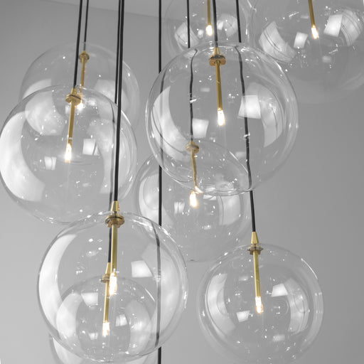 Schwung Cluster 13 Mix Chandelier