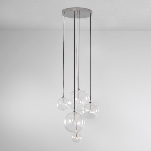 Schwung Cluster 5 Mix Chandelier