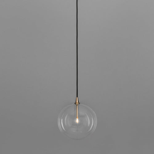 Schwung Glass Globe Pendant Light