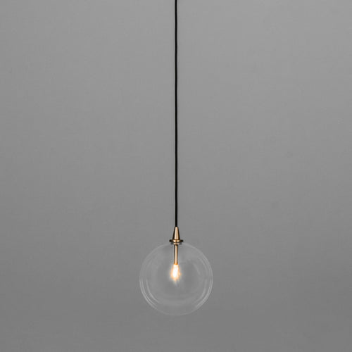 Schwung Glass Globe Pendant Light