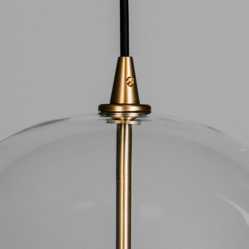 Schwung Glass Globe Pendant Light