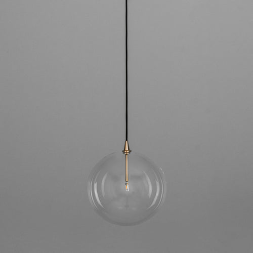 Schwung Glass Globe Pendant Light
