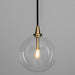 Schwung Glass Globe Pendant Light