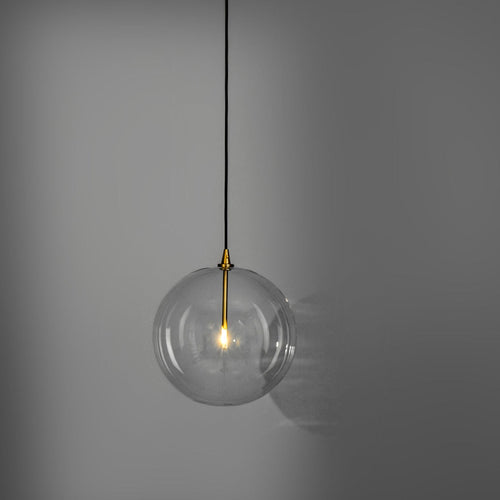 Schwung Glass Globe Pendant Light
