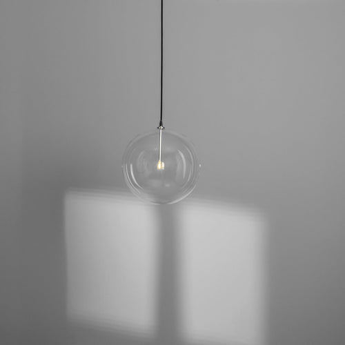 Schwung Glass Globe Pendant Light