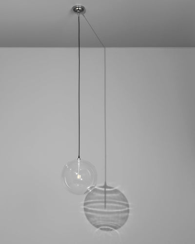 Schwung Glass Globe Pendant Light