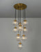 Schwung Globe Cluster 10 Chandelier