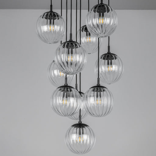 Schwung Globe Cluster 10 Chandelier