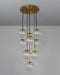 Schwung Globe Cluster 10 Chandelier