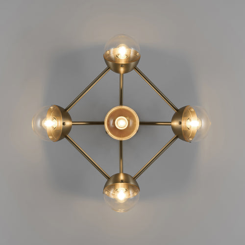 Schwung Molecule 5 Ceiling / Wall Light