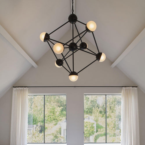 Schwung Molecule Chandelier