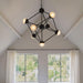 Schwung Molecule Chandelier