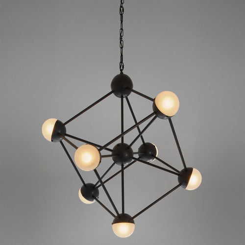 Schwung Molecule Chandelier
