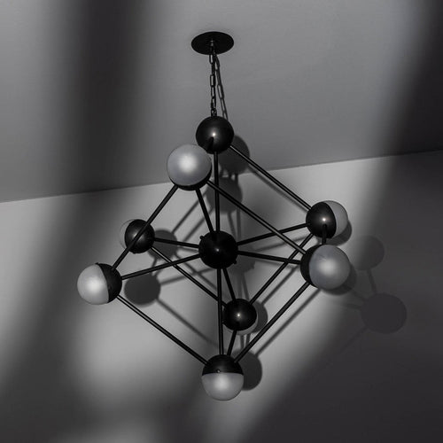Schwung Molecule Chandelier