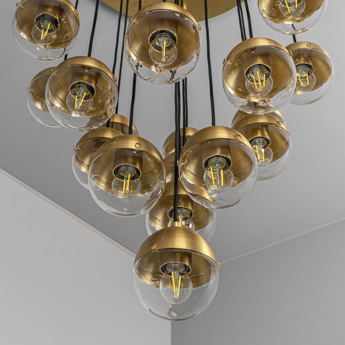 Schwung Molecule Cluster 19 Chandelier