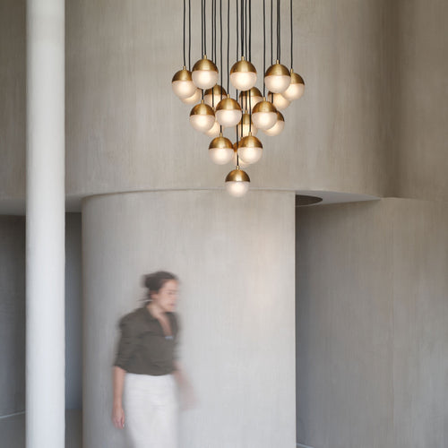 Schwung Molecule Cluster 19 Chandelier