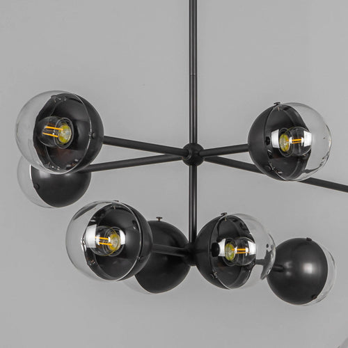 Schwung Molecule Linear Chandelier