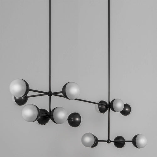 Schwung Molecule Linear Chandelier