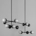 Schwung Molecule Linear Chandelier
